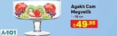 AYAKLI CAM MEYVELİK AYAKLI CAM MEYVELİK